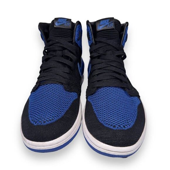 Air Jordan 1 Retro High OG Flyknit 'Royal' 919704-006 Men's 10 - Picture 3 of 13